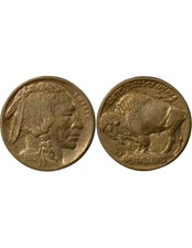 USA 5 Cents, Buffalo, sol