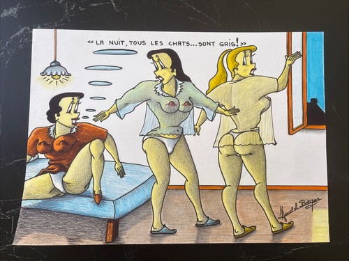 Dessin humoristique original - dessin,