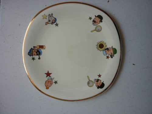 Assiette ceranord tintin - ,
