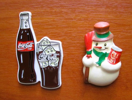 Lot magnets publicitaire - de, 2