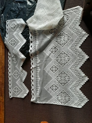 Rideaux dentelle blanche 1 - blanche,