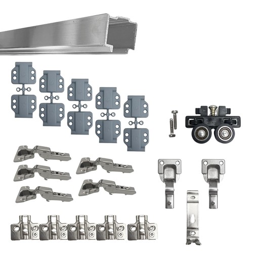 Kit quincaillerie rail - quincaillerie,