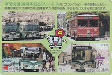 Carte JAPON - BUS AUTOBUS