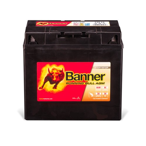 Batterie banner moto tondeuse - batterie,