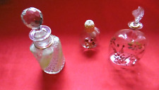 lot 3 glass bottles