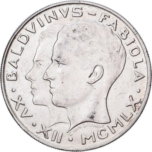 Belgique baudouin 50 - baudouin, i,