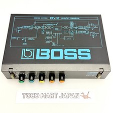Boss RRV-10 Vintage Digital Reverb Guitar Effects Half Rack From Japan #0042