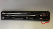 SNAP ON TOOLS 1/4" Drive Extension Set Piece Set  Wobble Ends 5 Pieces