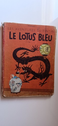 Tintin lotus bleu des - lotus,