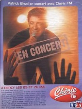 ADVERTISEMENT DARLING FM WITH PATRICK BRUEL IN CONCERT IN BERCY