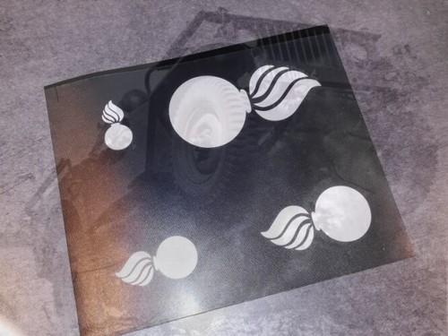 Pochoir stencil marquage set - pochoir,