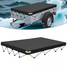 Bâche Oxford 420D pour remorques avec bandes réfléchissantes pour une couvert