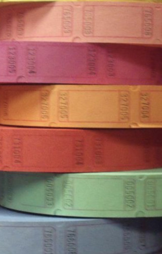 Lot tickets vierge type - lot, 80