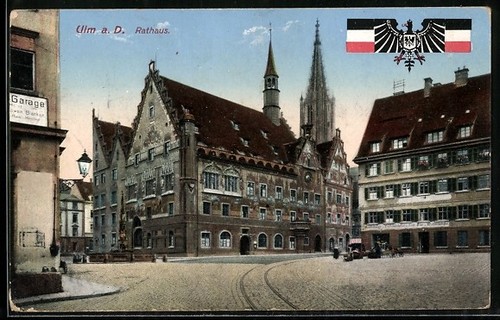 Ulm hôtel de ville - d.,,