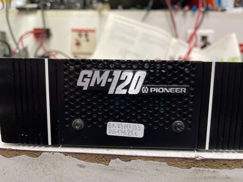 Gm120 pioneer amplifier - gm120,