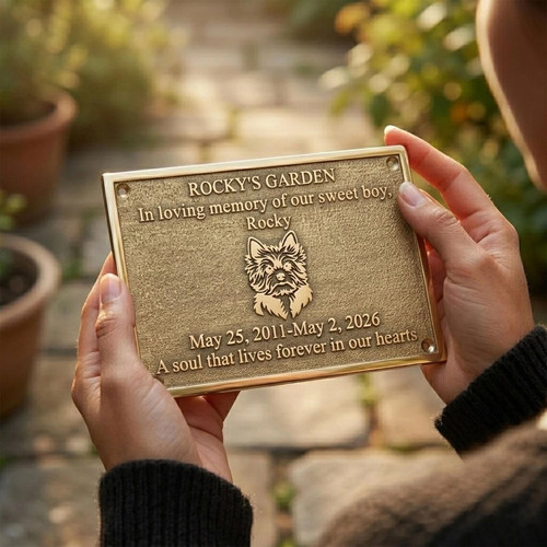 Plaque commémorative - , en