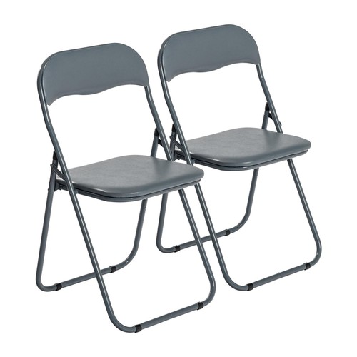 Matelassée chaises - 2x,
