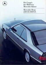 Brochure Mercedes C124 Coupé