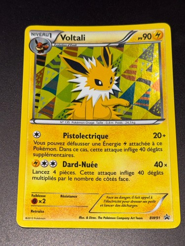 Carte pokemon voltali promo - carte,