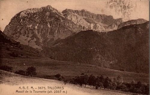 Cpa talloires massif de - cpa,