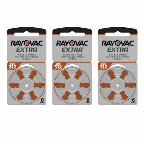 18x rayovac 312 - rayovac,