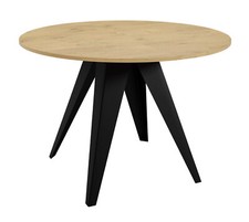 Table À Manger Alba Ronde Extensible Choix De Finition