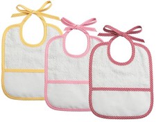 Lot de 3 bavoirs pour