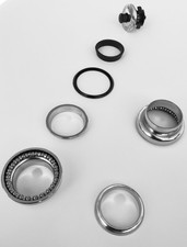 Roulement de fourche vélo non fileté 1" 1/8  chrome , fourche type moto ou BMX