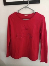 tee-shirt / haut fille rouge -
