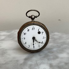 Montre à coq XIXe cadran