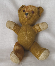 ANCIEN OURS  MOHAIR ,BOURRE KAPOK, LANGUE ,NEZ CORNE? , TEDDY BEAR ,STEIFF ?