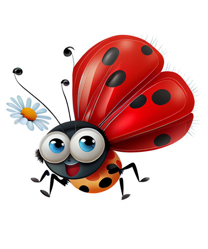 Autocollants coccinelle 9 - ,