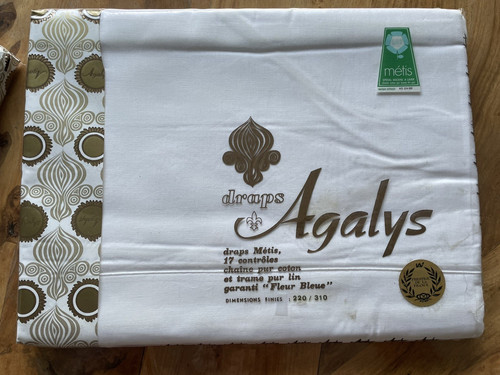 Drap ancien métis agalys - drap,