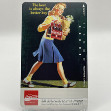 Coca-Cola TelePhone Card Chukyo Coca-Cola Bottling Co Ltd Vintage F/S Limited