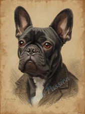 Photo A4 Bouledogue Français