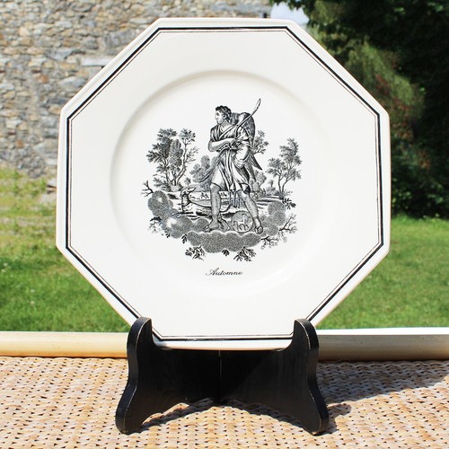 Assiette vintage villeroy - vintage,