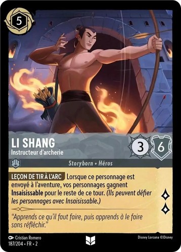 Shang instructeur - li,
