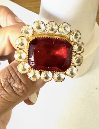 Ancienne broche fleur couture - ancienne,