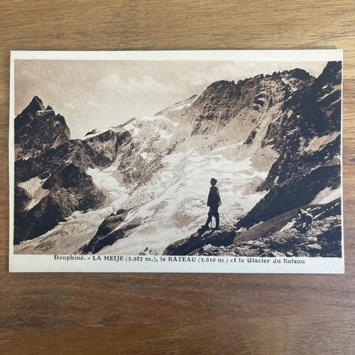 Postcard cpa meije le - postcard,