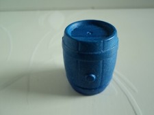 PLAYMOBIL tonneau bleu poudre