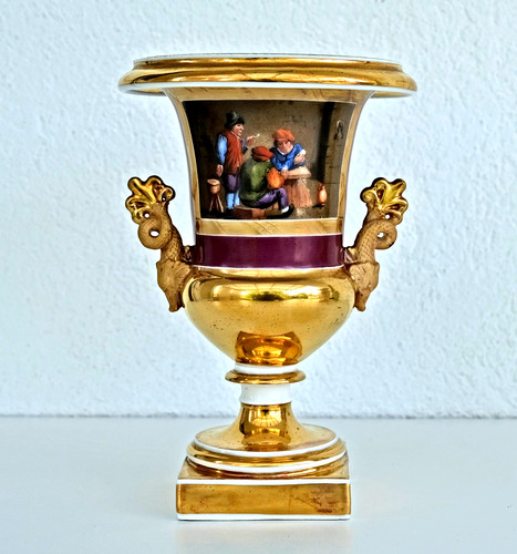 Paris vase médicis porcelaine - vase,