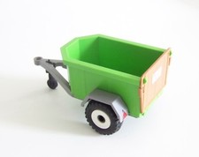 PLAYMOBIL (T4124) FARM - Green Trailer with Small Animal Ramp 4495