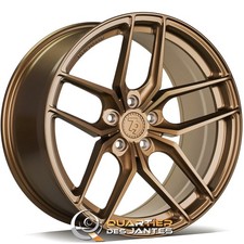 💥💥💥 Pack 4 jantes alu 19" 5x112 Concave bronze pour Mercedes - Audi - ...