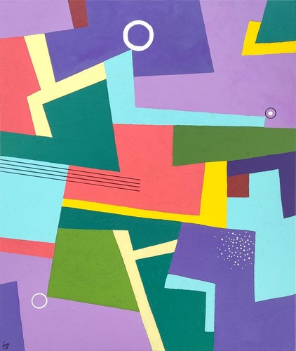 Tableau abstrait ascetik - abstrait,