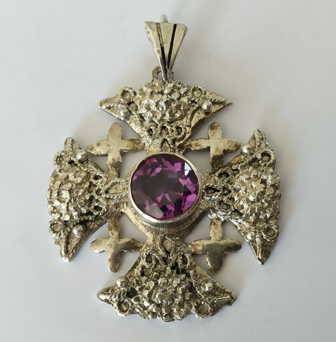 Pendentif grande croix - pendentif, de