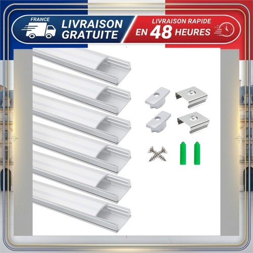 Profilé led aluminium 6x1m - u,