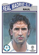 TOPPS LIVING SET UCC UEFA 2025 2026 #817 RAUL REAL MADRID PREORDER