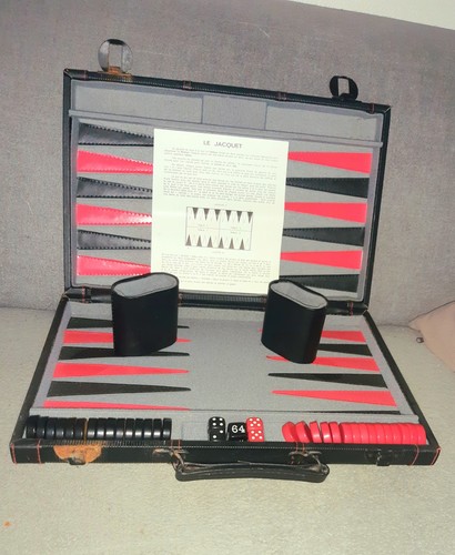Malette luxe jeu backgammon - jeu,