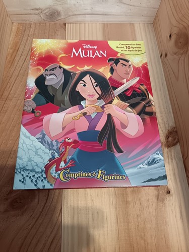 Coffret livre figurine disney - coffret,