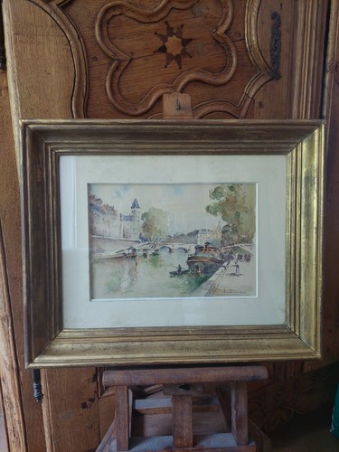 Aquarelle georges audureau - aquarelle,